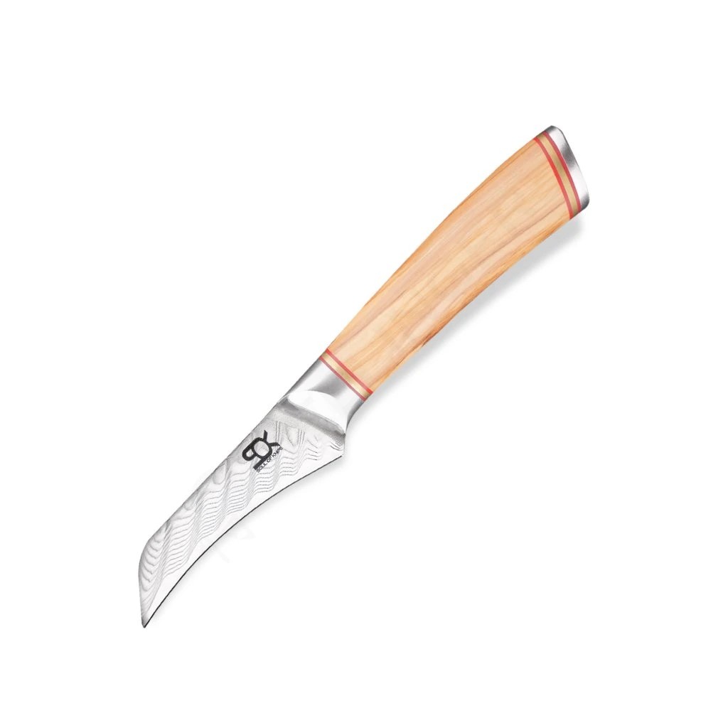 foto N�� okrajovac� Paring 80 mm SOK Olive Sunshine Damascus